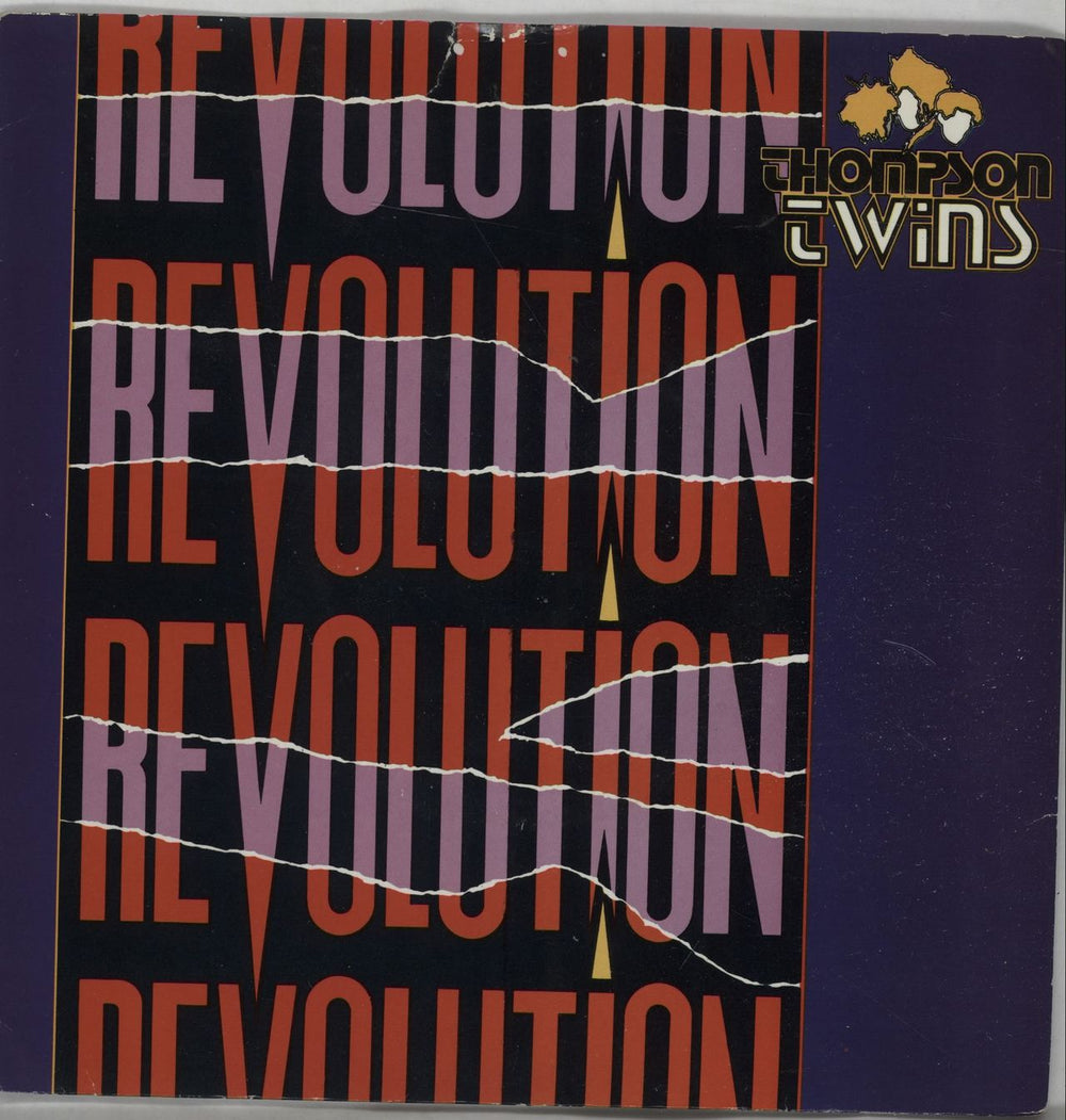 Thompson Twins Revolution UK 7" vinyl single (7 inch record / 45) TWINS10