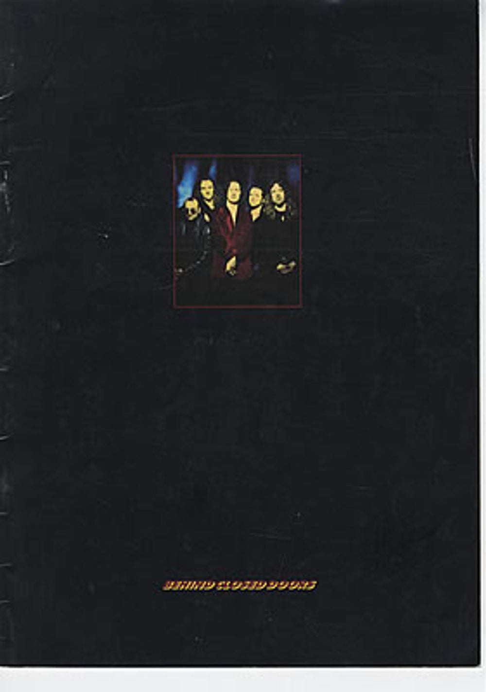 Thunder Behind Closed Doors UK tour programme TOUR PROGRAMME