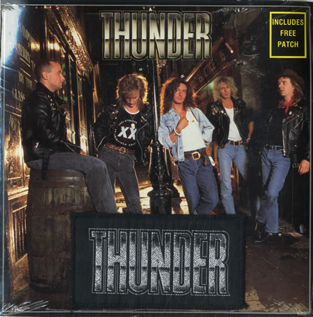 Thunder She's So Fine - Patch UK 7" vinyl single (7 inch record / 45) EMS111