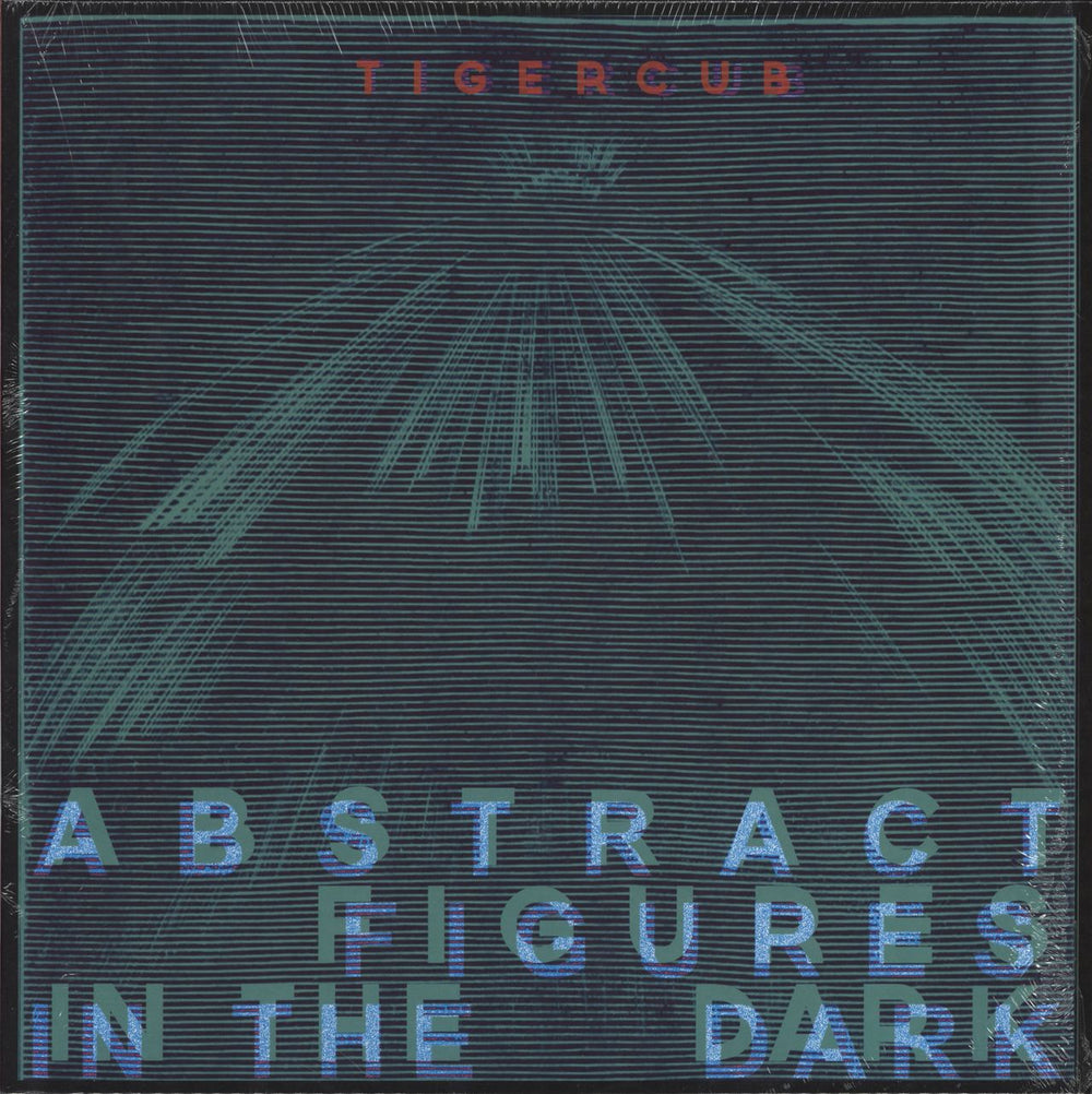 Tigercub Abstract Figures In The Dark - Pink Vinyl + Shrink UK vinyl LP album (LP record) ALCOPOP146X