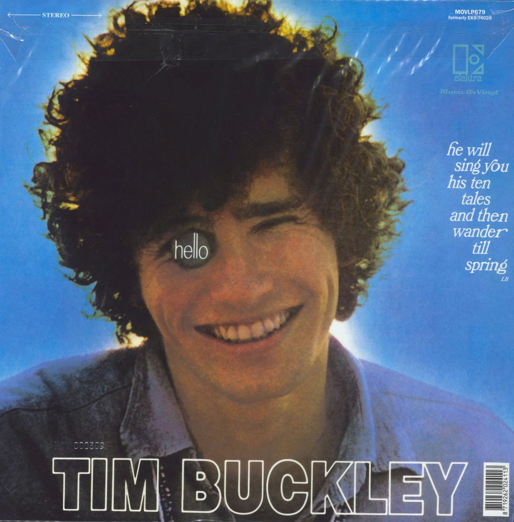 Tim Buckley Goodbye And Hello - 180gm Yellow Vinyl UK vinyl LP album (LP record) 8719262024113