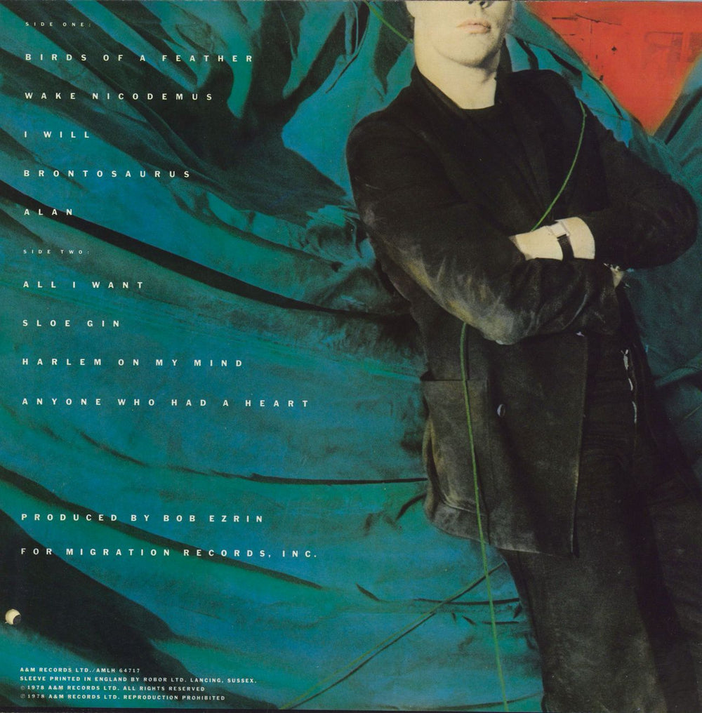 Tim Curry Read My Lips UK Promo media press kit