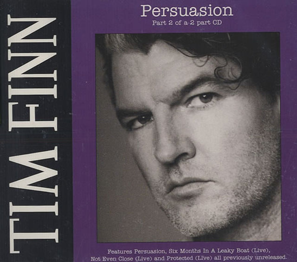 Tim Finn Persuasion - CD2 UK CD single (CD5 / 5") CDCL692