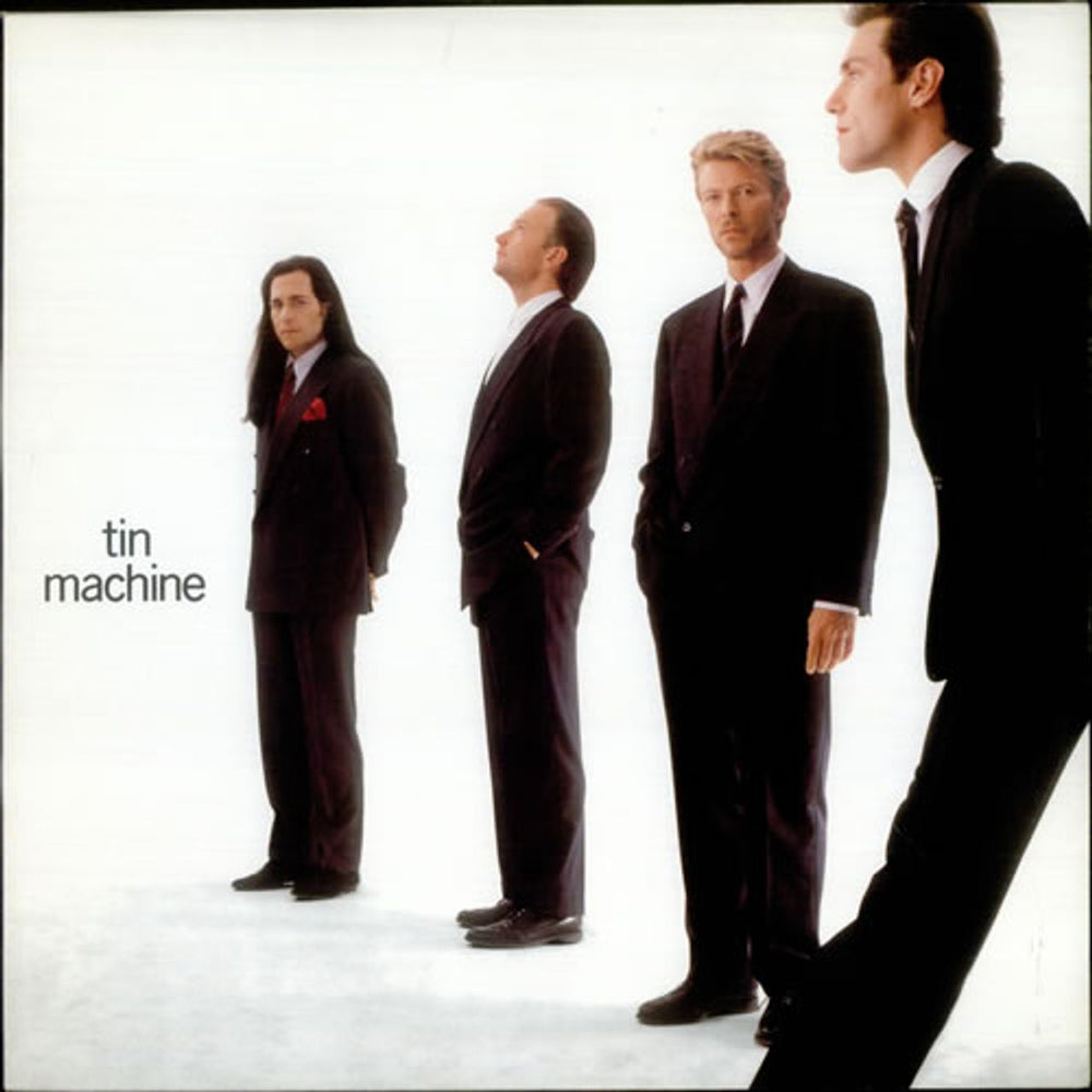 Tin Machine Tin Machine UK vinyl LP album (LP record) MTLS1044