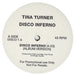 Tina Turner Disco Inferno UK Promo 12" vinyl single (12 inch record / Maxi-single) DISCO1