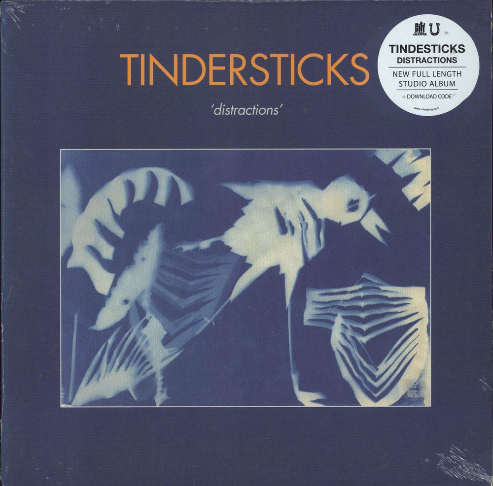 Tindersticks Distractions - Sealed UK vinyl LP album (LP record) SLANG50349LP