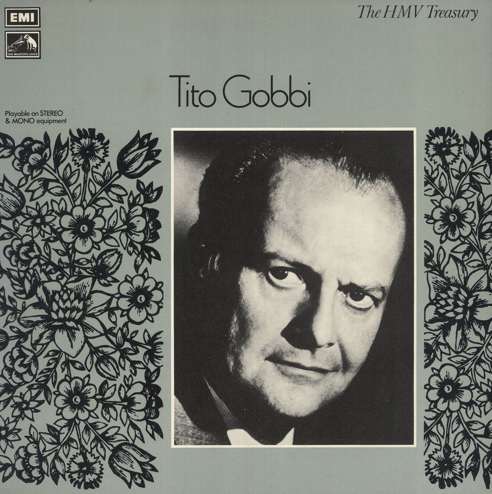 Tito Gobbi Tito Gobbi UK vinyl LP album (LP record) HLM7018