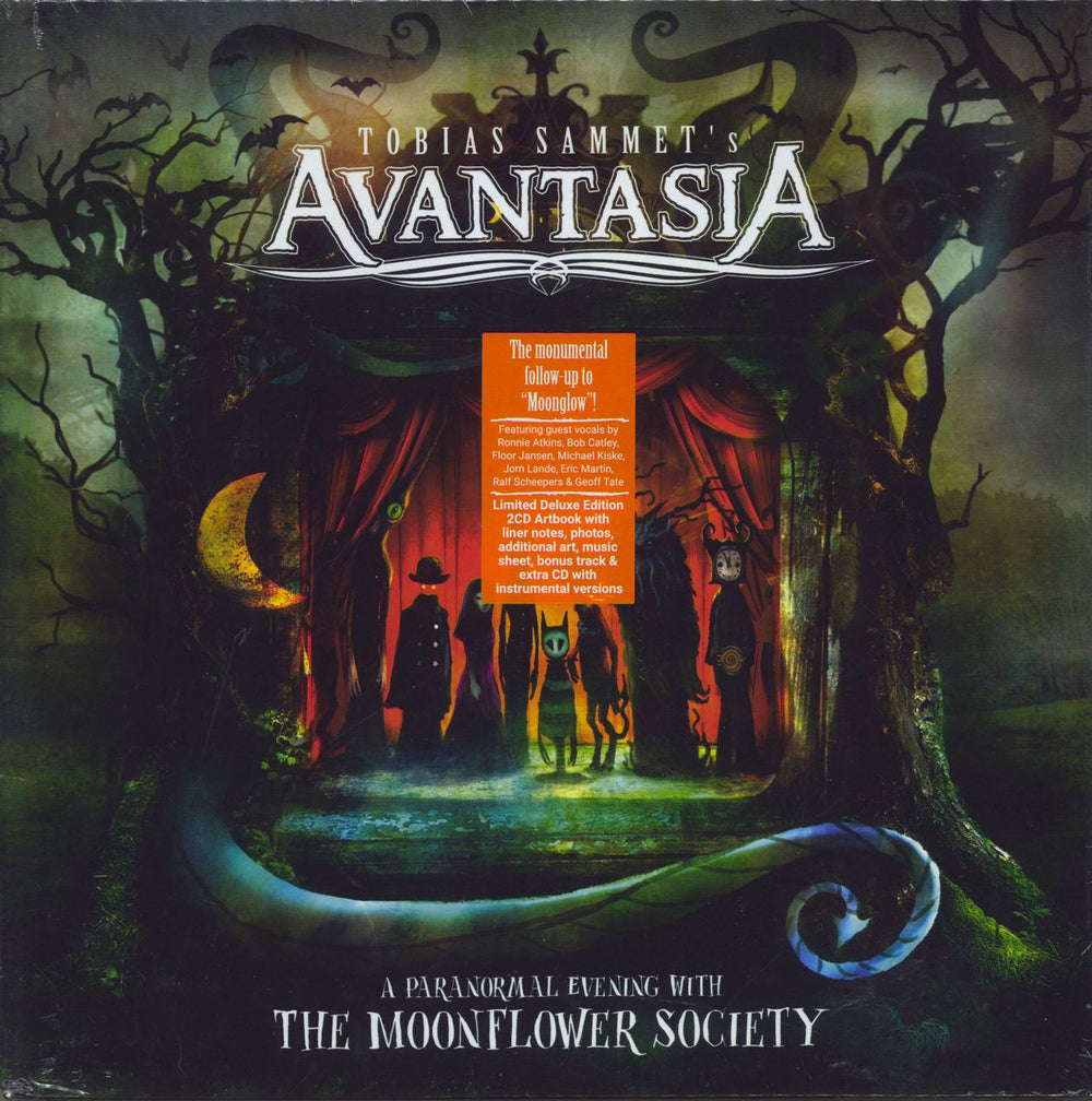 Tobias Sammet A Paranormal Evening With The Moonflower Society - Sealed Earbook German 2 CD album set (Double CD) 58304