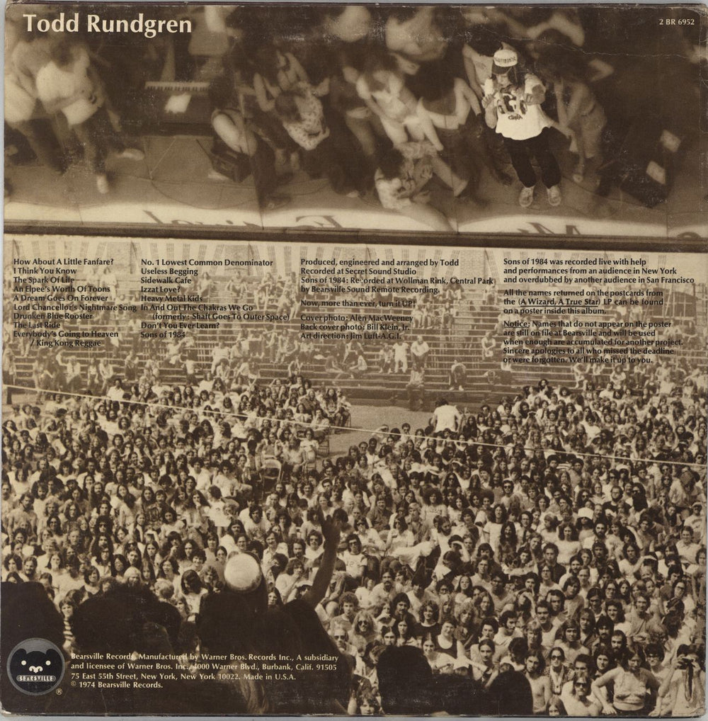 Todd Rundgren Todd - Signed