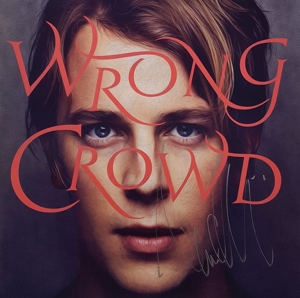 Tom Odell Wrong Crowd - Autographed - Sealed UK vinyl LP album (LP record) 88875188251