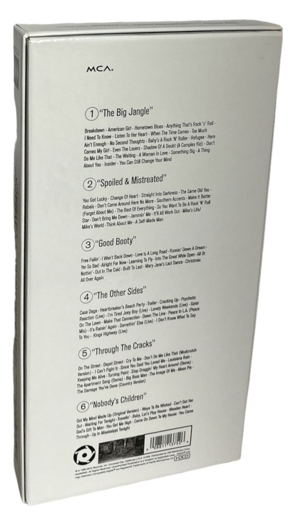 Tom Petty & The Heartbreakers Playback US CD Album Box Set 008811137526