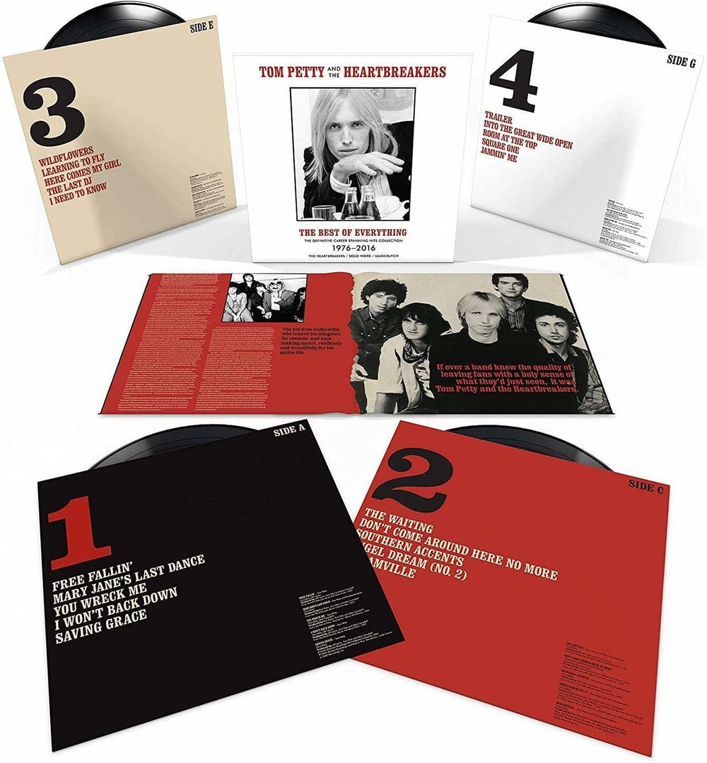 Tom Petty & The Heartbreakers The Best Of Everything: 1976 - 2016 UK Vinyl Box Set 0602567934035