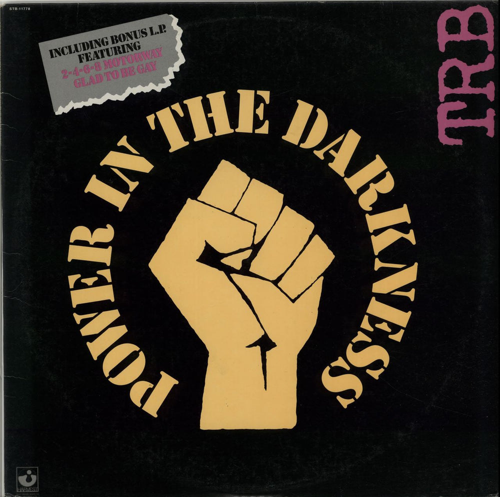 Tom Robinson Power In The Darkness US 2-LP vinyl record set (Double LP Album) STB-11778