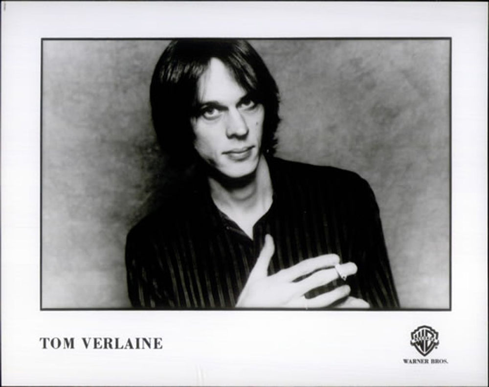 Tom Verlaine Words From The Front US Promo media press pack PRESS PACK