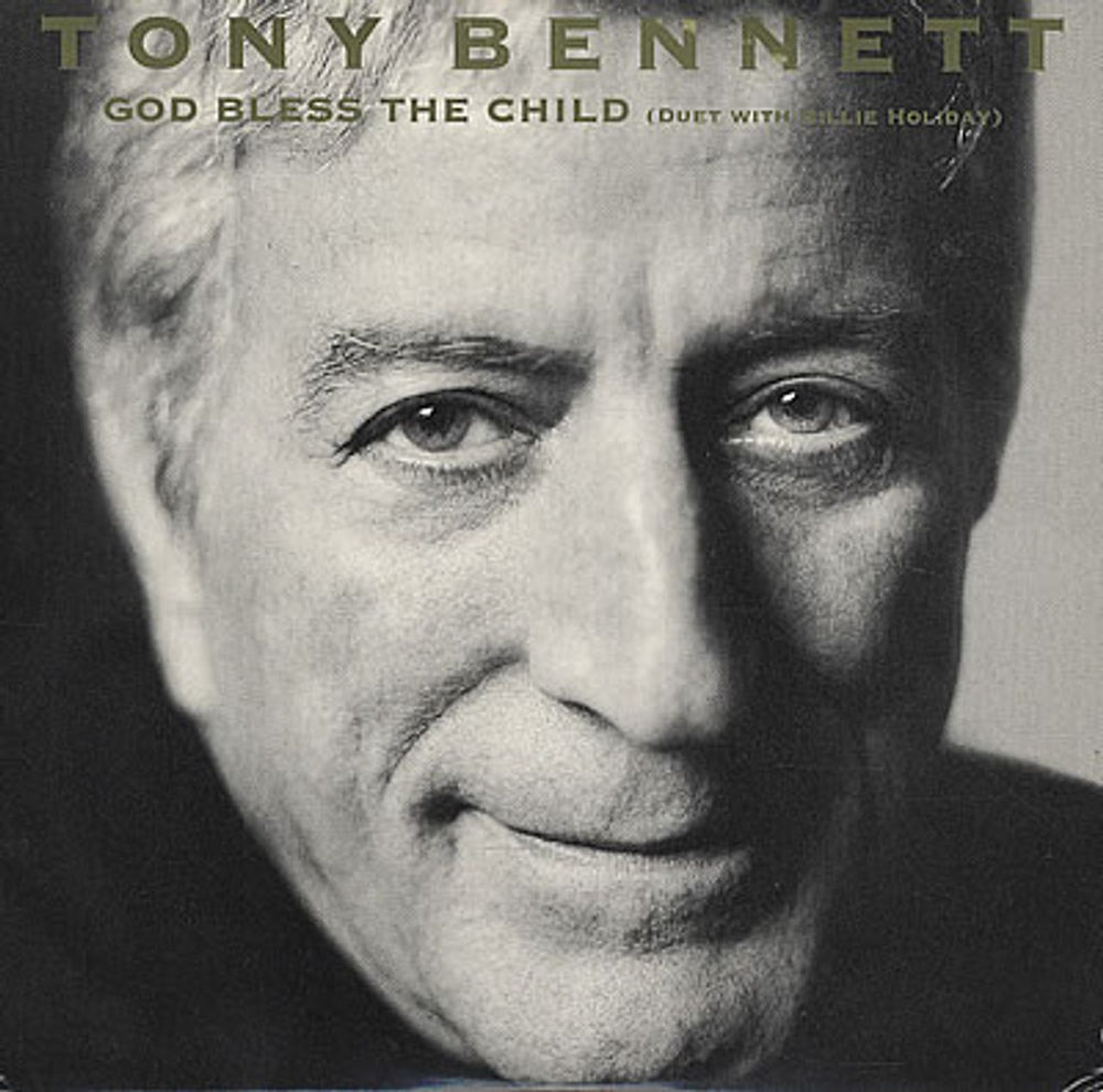 Tony Bennett God Bless The Child UK Promo CD single (CD5 / 5") XPCD1067