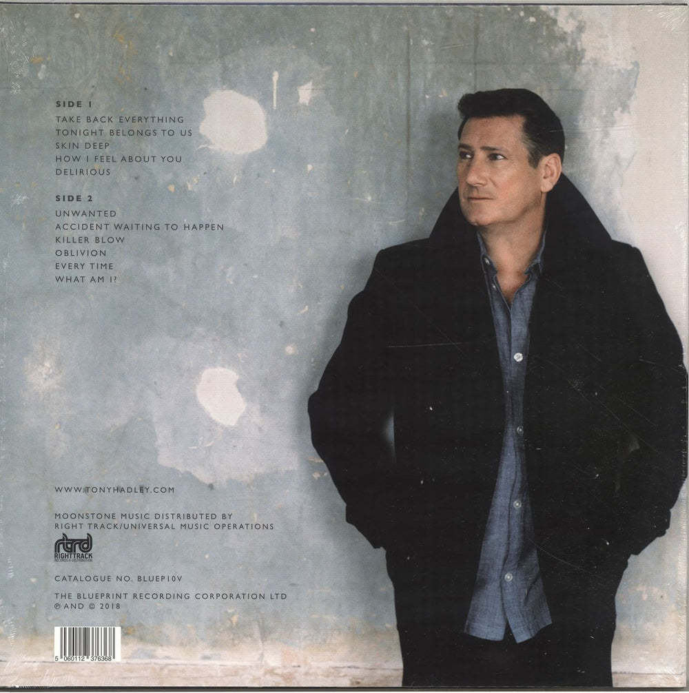Tony Hadley Talking To The Moon UK vinyl LP album (LP record) 5060112376368