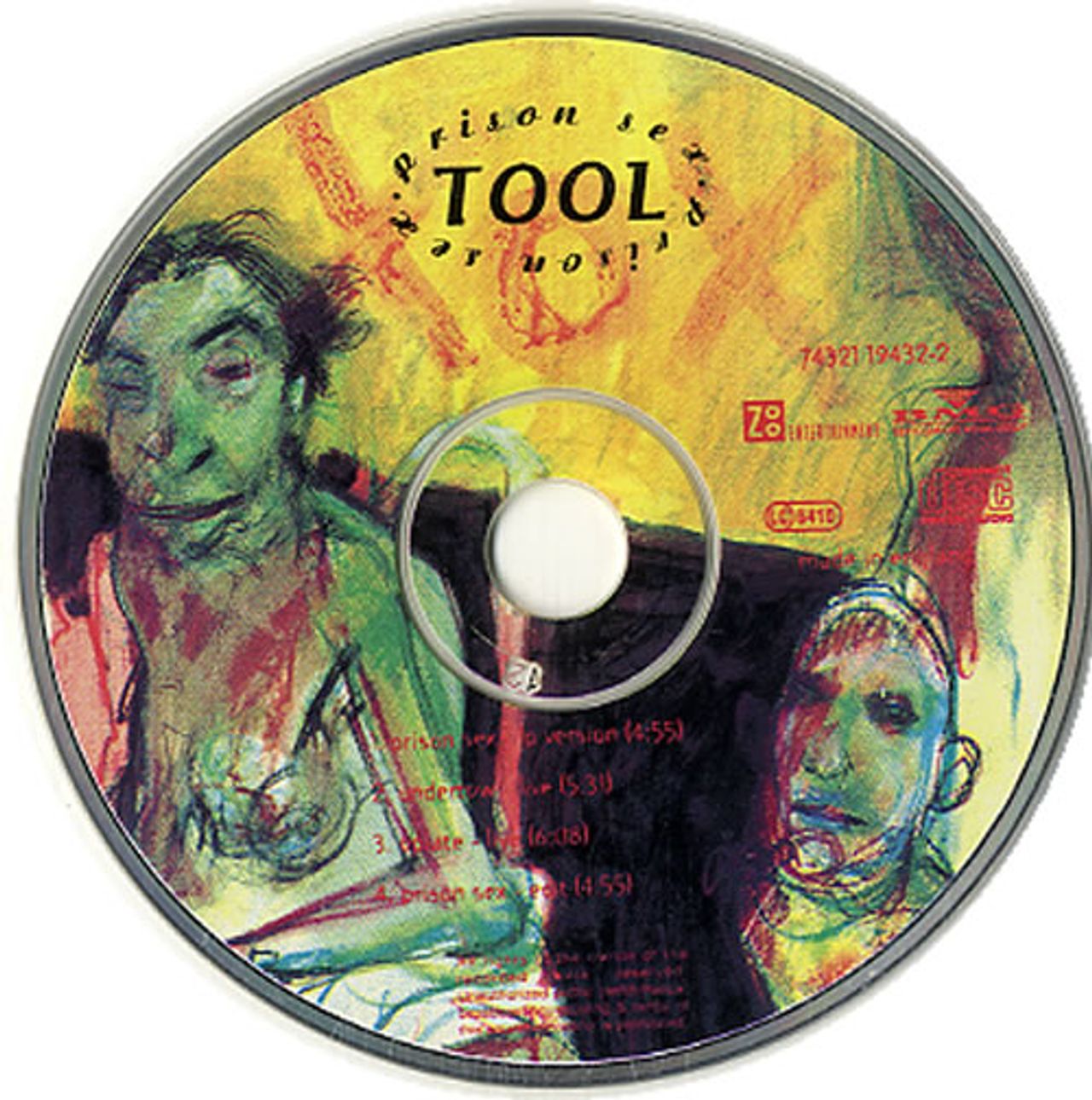 Tool Prison Sex UK CD single — RareVinyl.com