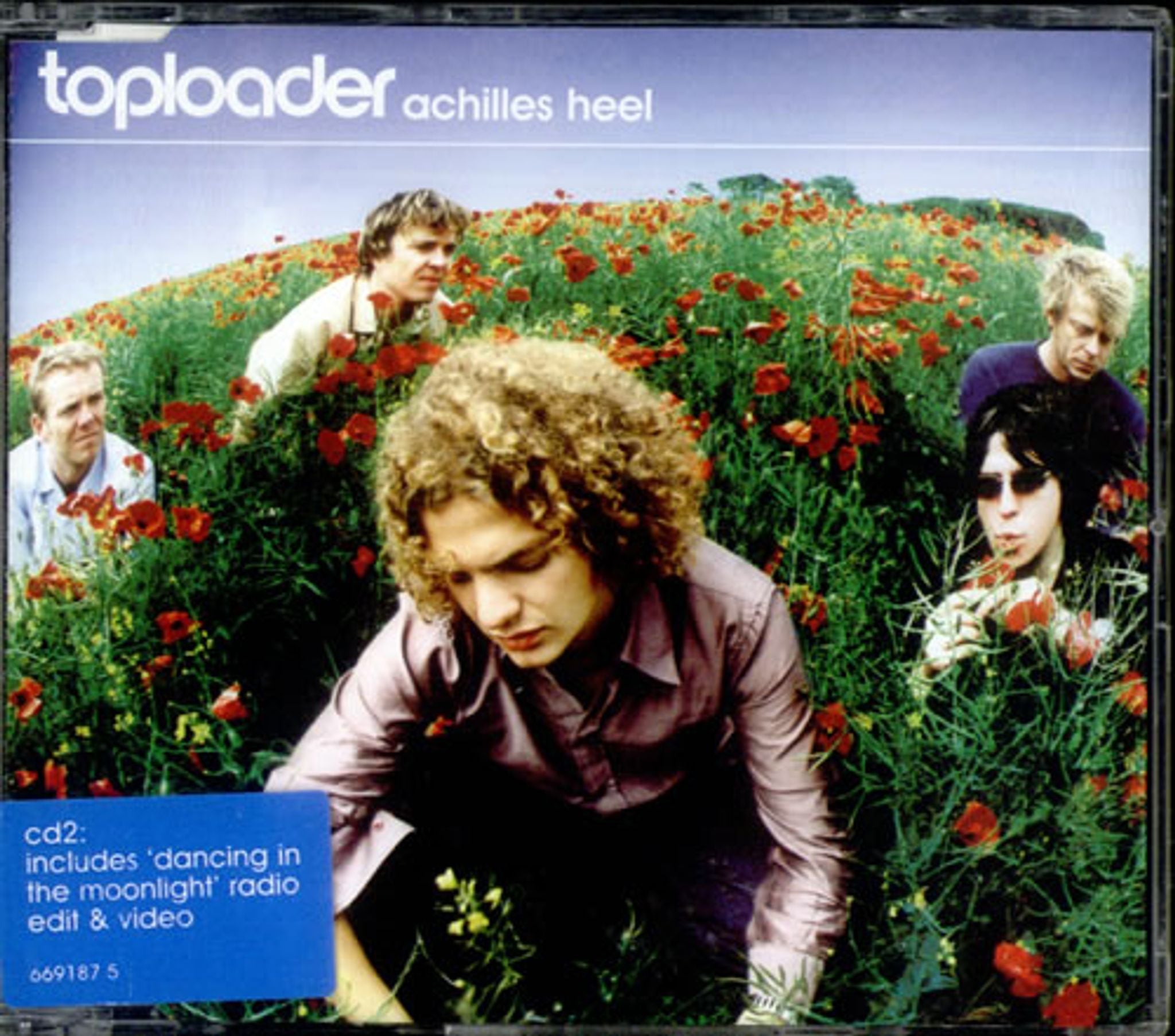 Toploader Achilles Heel UK CD single (CD5 / 5\") 6691875