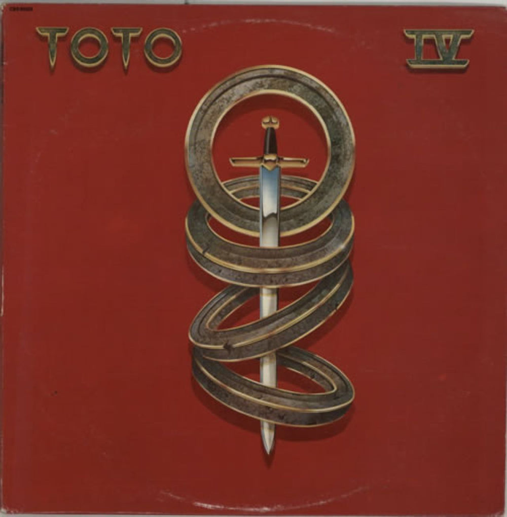 Toto Toto IV Israeli vinyl LP album (LP record) CBS85529