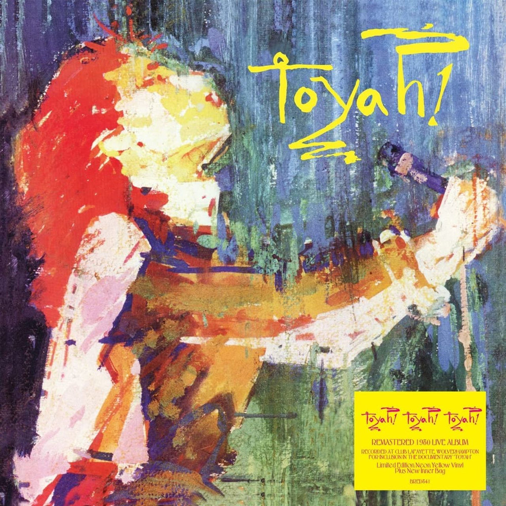 Toyah Toyah! Toyah! Toyah! - Neon Yellow Vinyl - Sealed UK vinyl LP album (LP record) BRED341