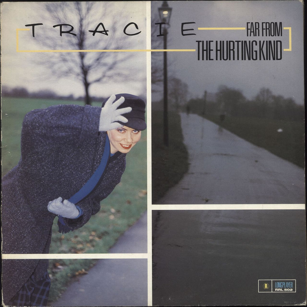 Tracie Far From The Hurting Kind - Promo Stamped UK vinyl LP album (LP record) RRL502