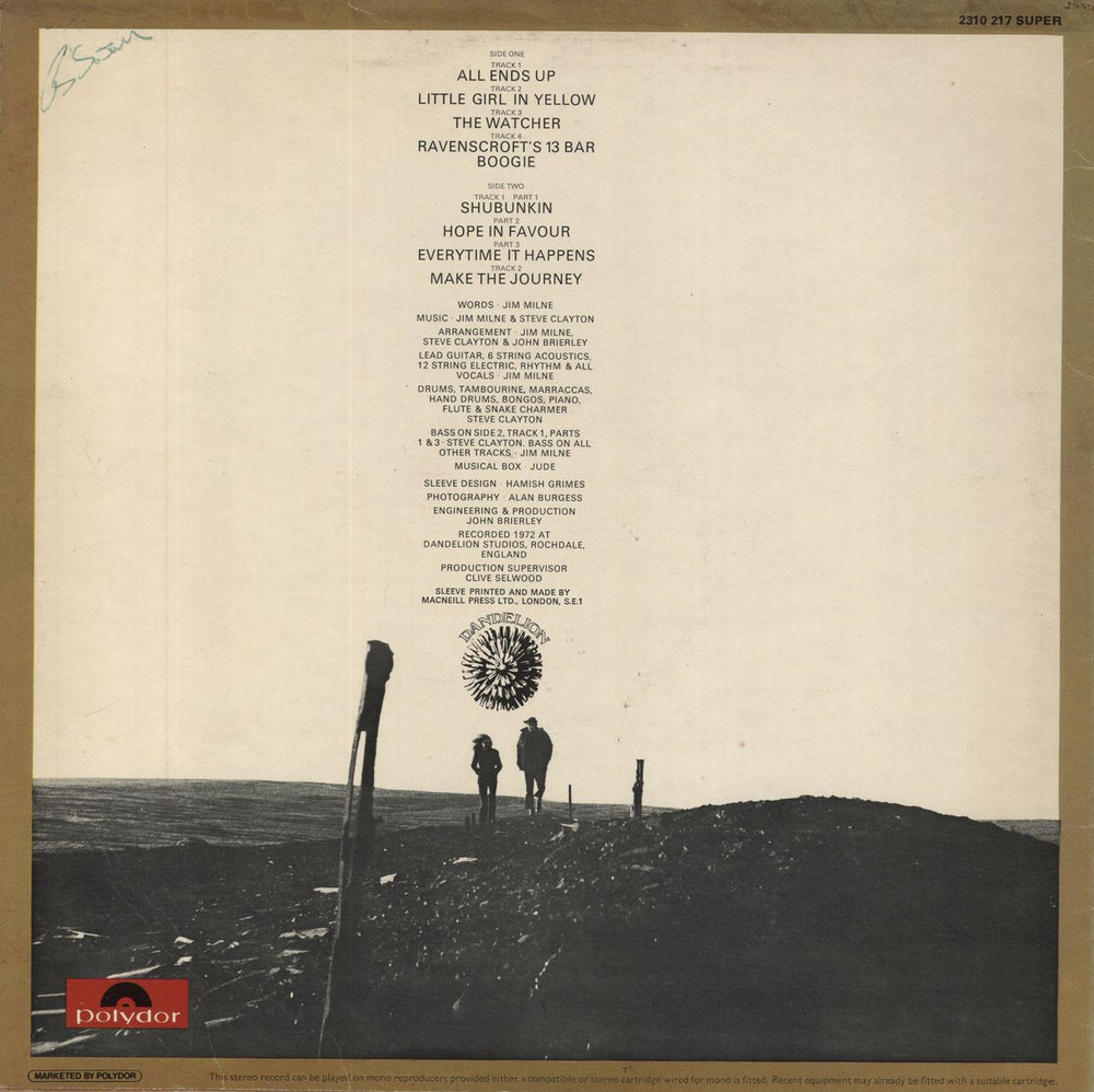 Tractor Tractor - 1st - EX UK vinyl LP album (LP record)