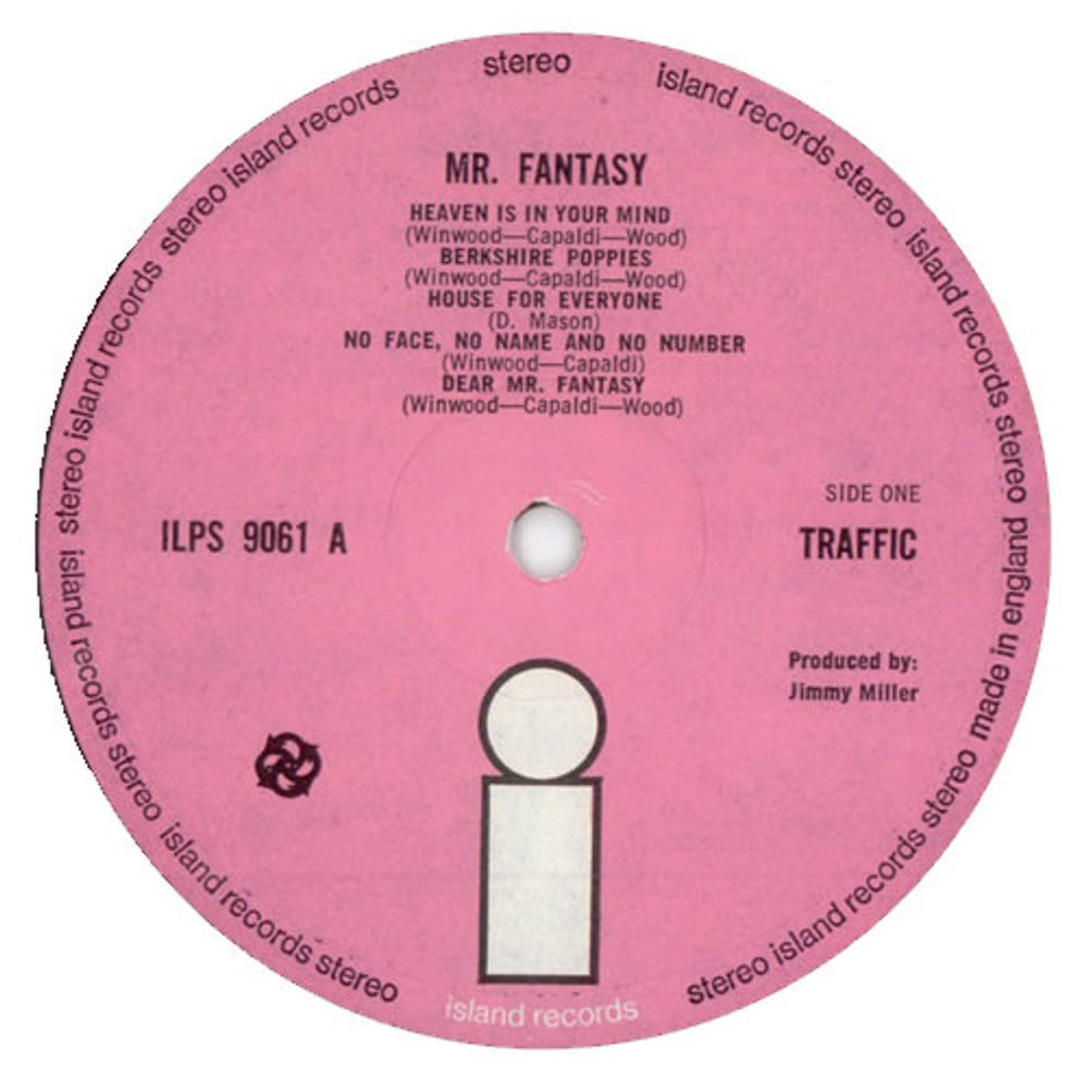 Traffic Mr Fantasy - 2nd UK vinyl LP album (LP record) TRFLPMR515478