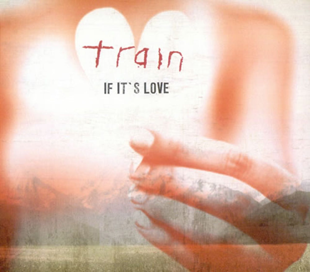 Train If It's Love US Promo CD single (CD5 / 5") CD-R ACETATE