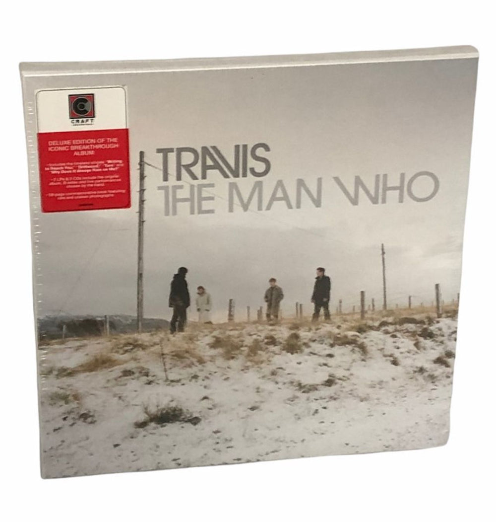 Travis (90s) The Man Who - Deluxe Edition - Sealed UK box set CR00189