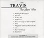 Travis (90s) The Man Who US Promo CD-R acetate RVSCRTH154653