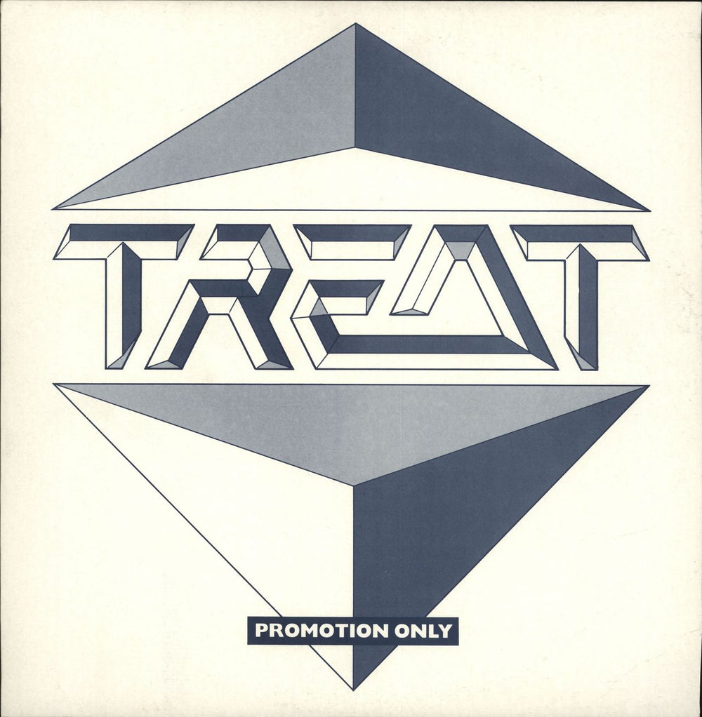 Treat Strike Without Warning UK Promo 12" vinyl single (12 inch record / Maxi-single) TREAT100