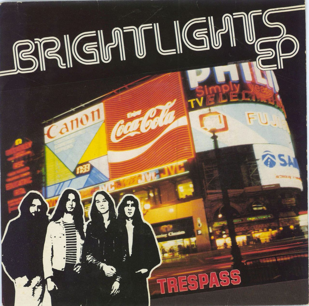 Trespass Bright Lights - EX UK 7" vinyl single (7 inch record / 45) CASE3