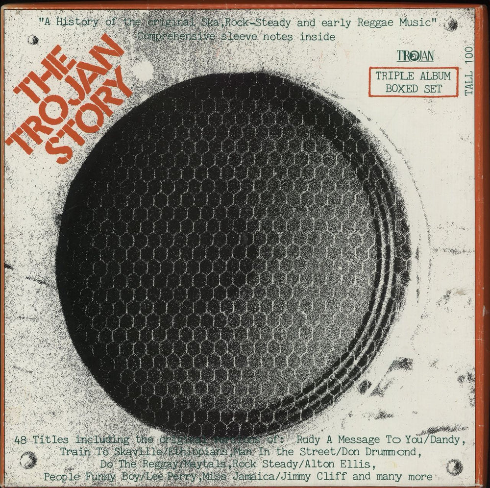 Trojan Records The Trojan Story UK Vinyl Box Set TALL100