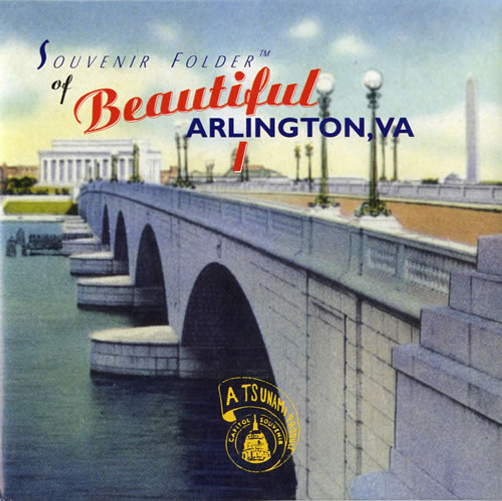 Tsunami Souvenir Folder Of Beautiful Arlington, VA Australian 7" vinyl single (7 inch record / 45) IVR001