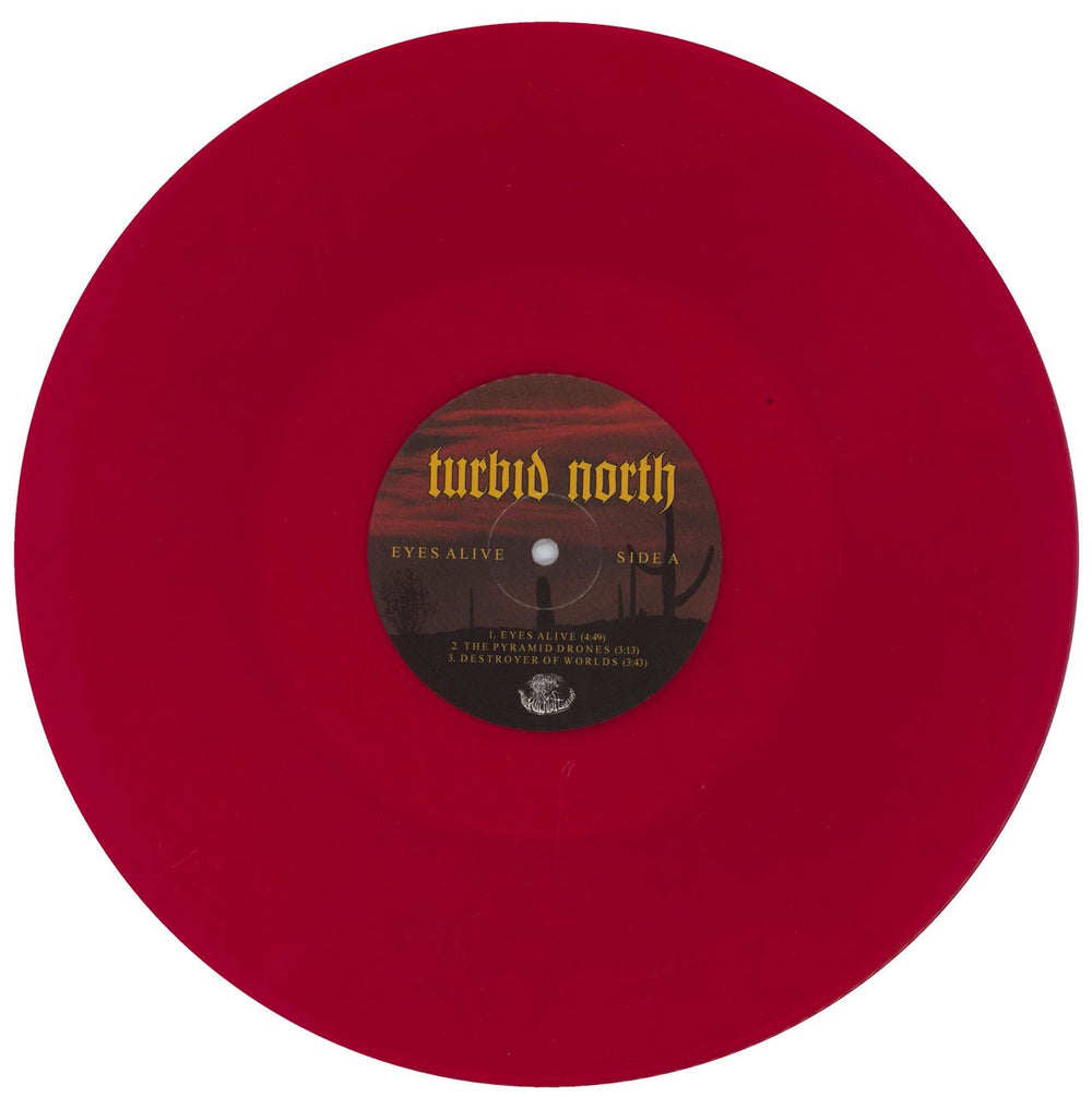 Turbid North Eyes Alive - Red Vinyl US 2-LP vinyl record set (Double LP Album) 2YW2LEY819634