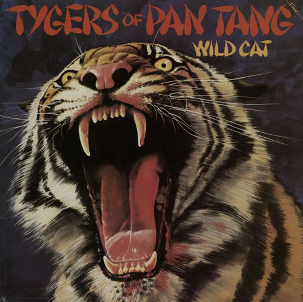 Tygers Of Pan Tang Wild Cat - Fame UK vinyl LP album (LP record) FA3063