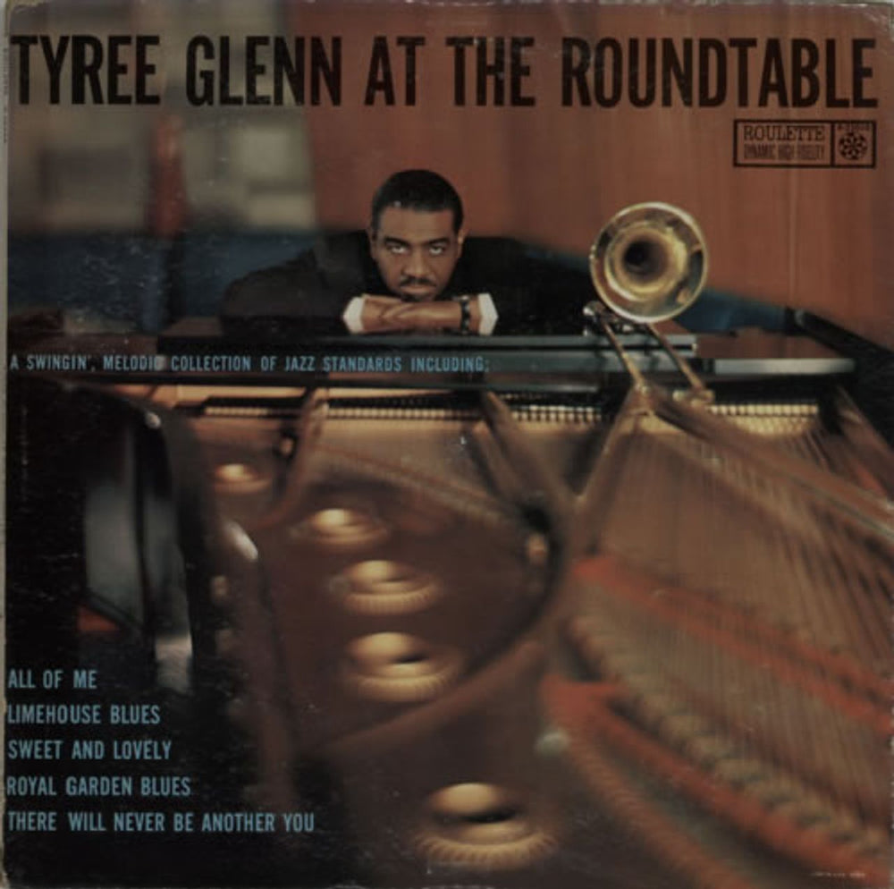 Tyree Glenn At The Roundtable US vinyl LP album (LP record) R-25050