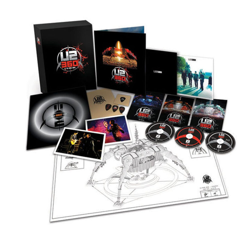 U2 360° At The Rose Bowl UK box set U-2BXAT803843