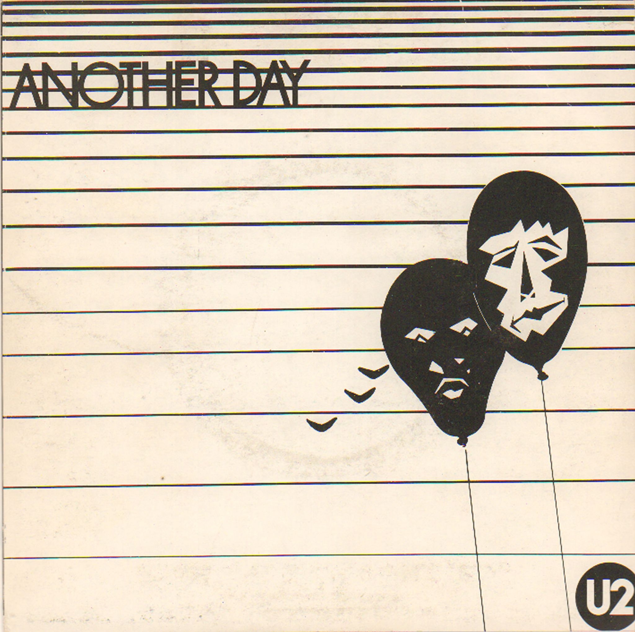 U2 Another Day -  Orange Label - 3rd Irish 7\" vinyl single (7 inch record / 45) CBS8306