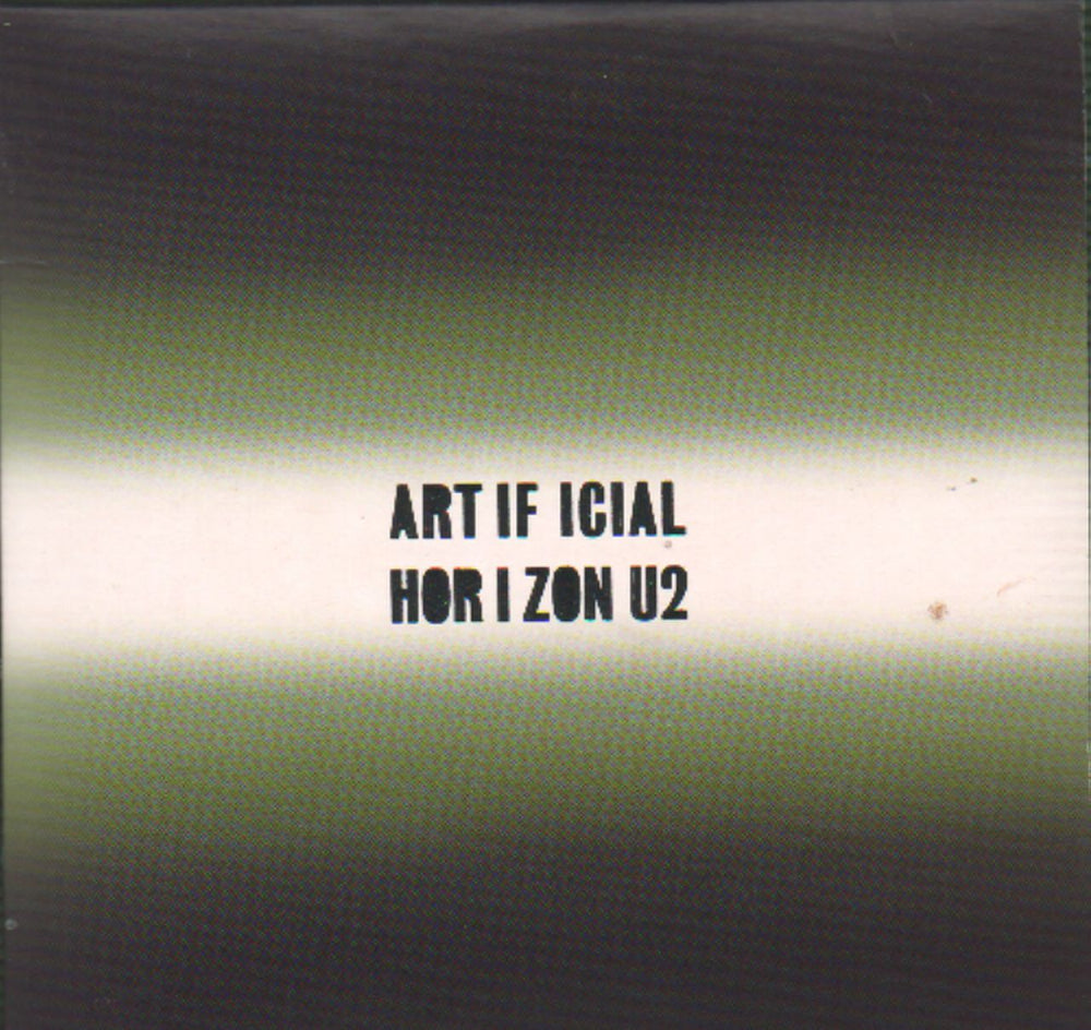 U2 Artificial Horizon UK Promo CD album (CDLP) U2.COM5