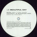 U2 Beautiful Day (Quincey & Sonance Mix) UK Promo 12" vinyl single (12 inch record / Maxi-single) U-212BE167968