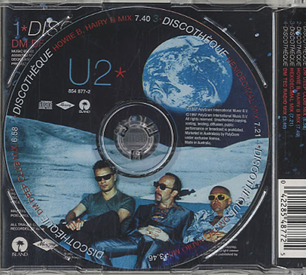 U2 Discotheque - Part 2 Australian CD single (CD5 / 5") U-2C5DI78202