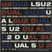 U2 Duals - Fan Club CD UK CD album (CDLP)