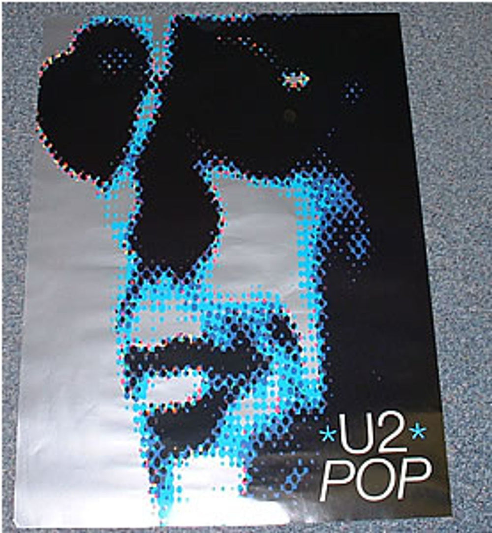 U2 Pop - Adam Clayton UK Promo poster