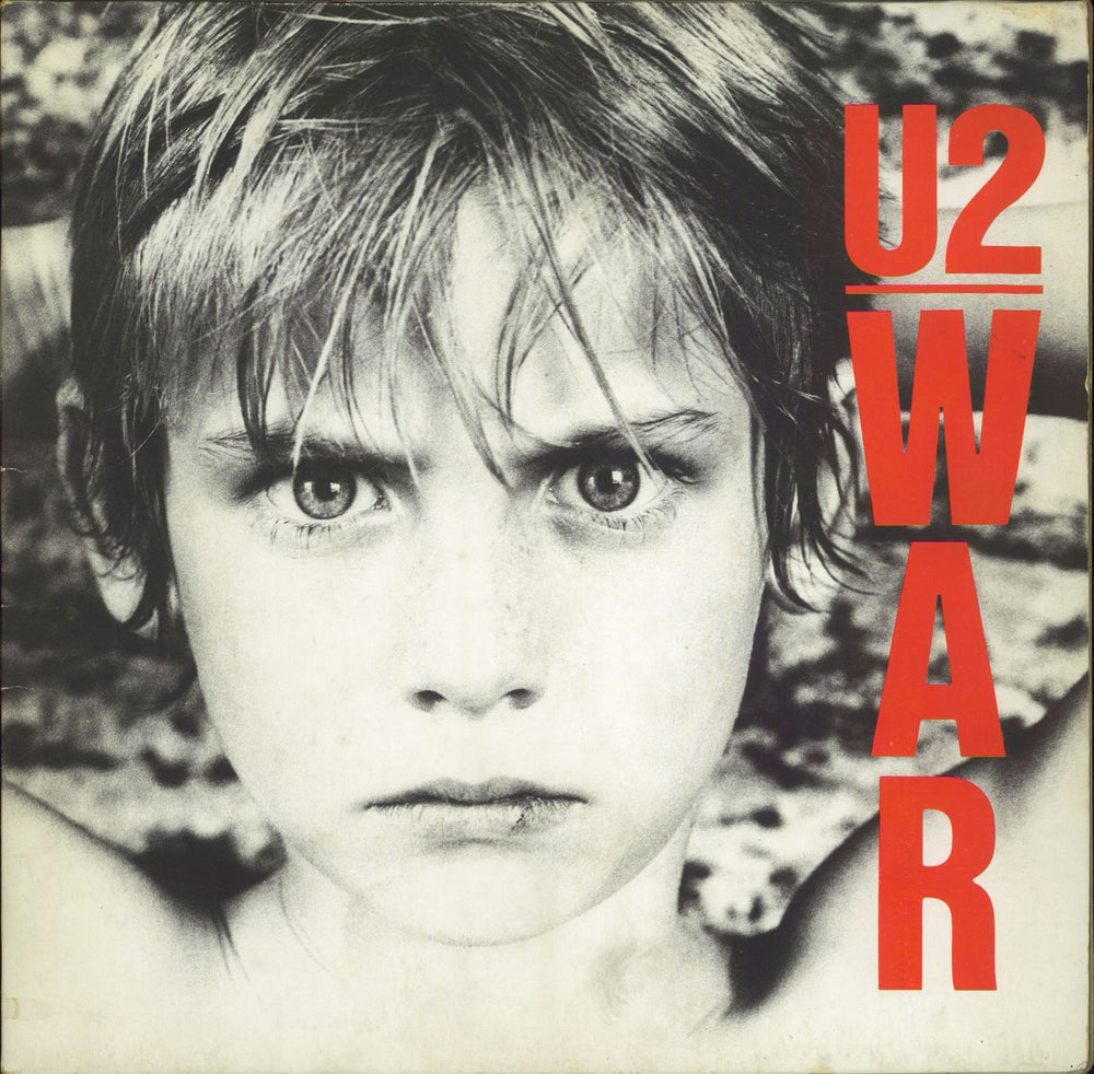 U2 War German vinyl LP album (LP record) 205259-320