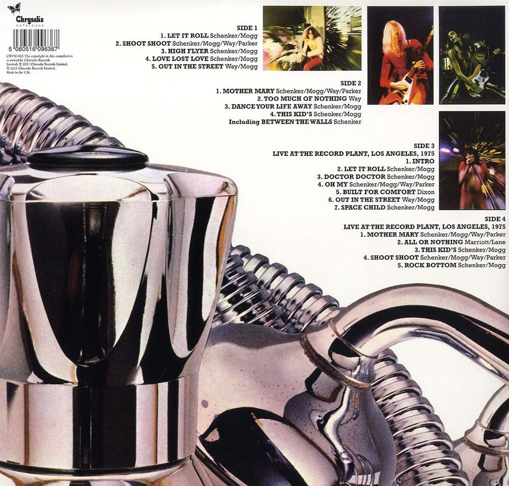 UFO Force It - Deluxe Remaster Clear Vinyl - Sealed UK 2-LP vinyl record set (Double LP Album) UFO2LFO775207