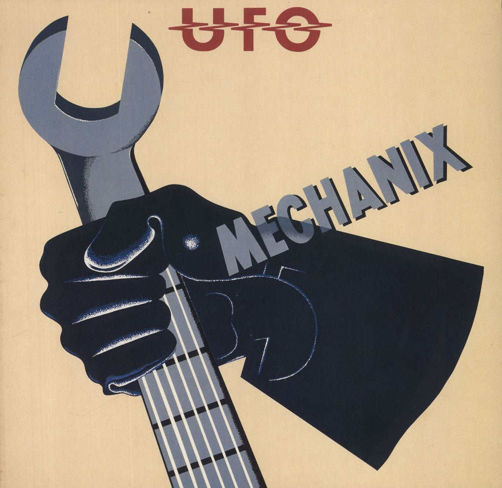 UFO Mechanix Dutch vinyl LP album (LP record) 204407