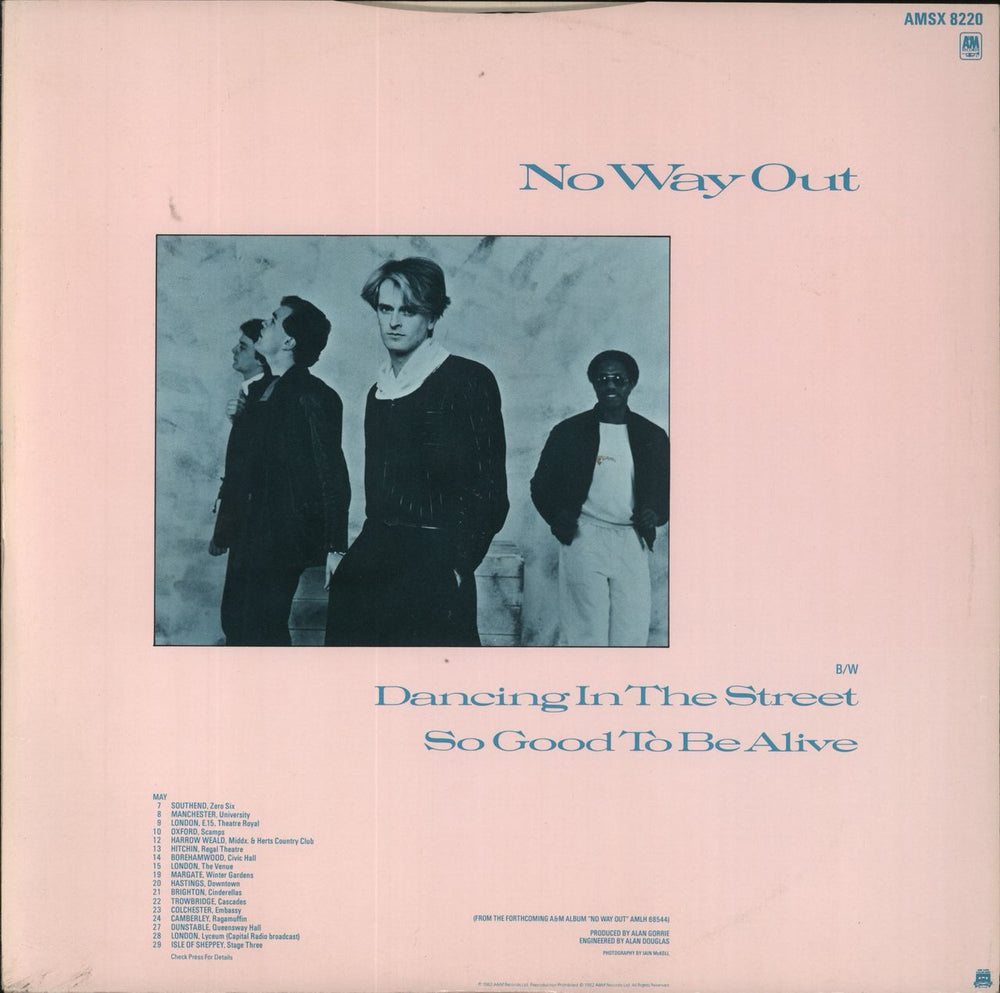 UK Players No Way Out UK vinyl LP album (LP record)