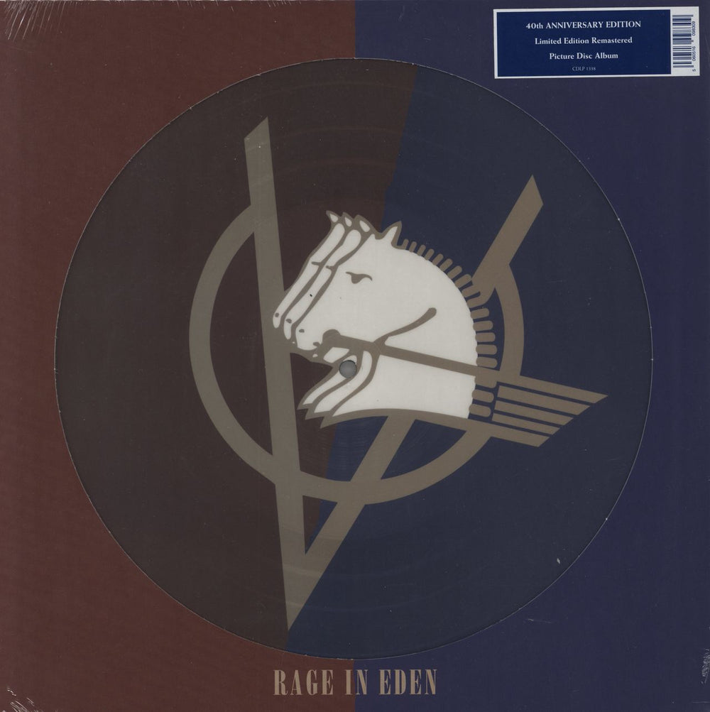 Ultravox Rage In Eden: Remastered - Sealed UK picture disc LP (vinyl picture disc album) CDLP1338