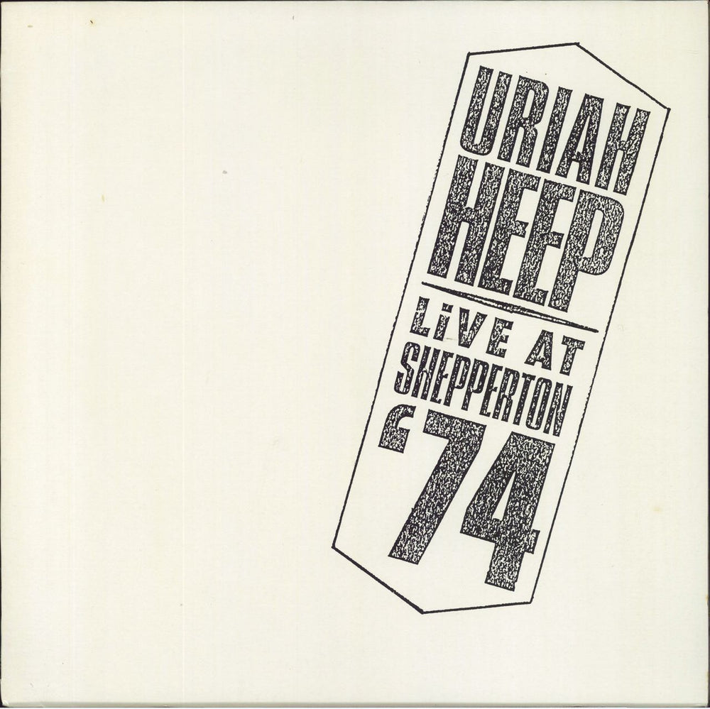 Uriah Heep Live at Shepperton '74 French vinyl LP album (LP record) CLALP192